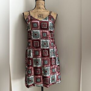 Zara Sequin Geometric Mini Dress